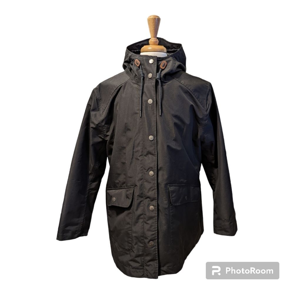 Pulse Soft Shell Jacket with Hood In Black Plus Size 2X